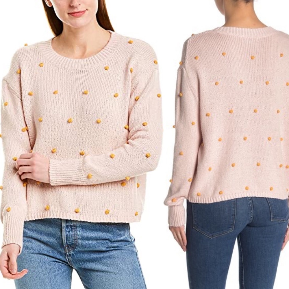 NWT 525 America Pom Pom Sweater